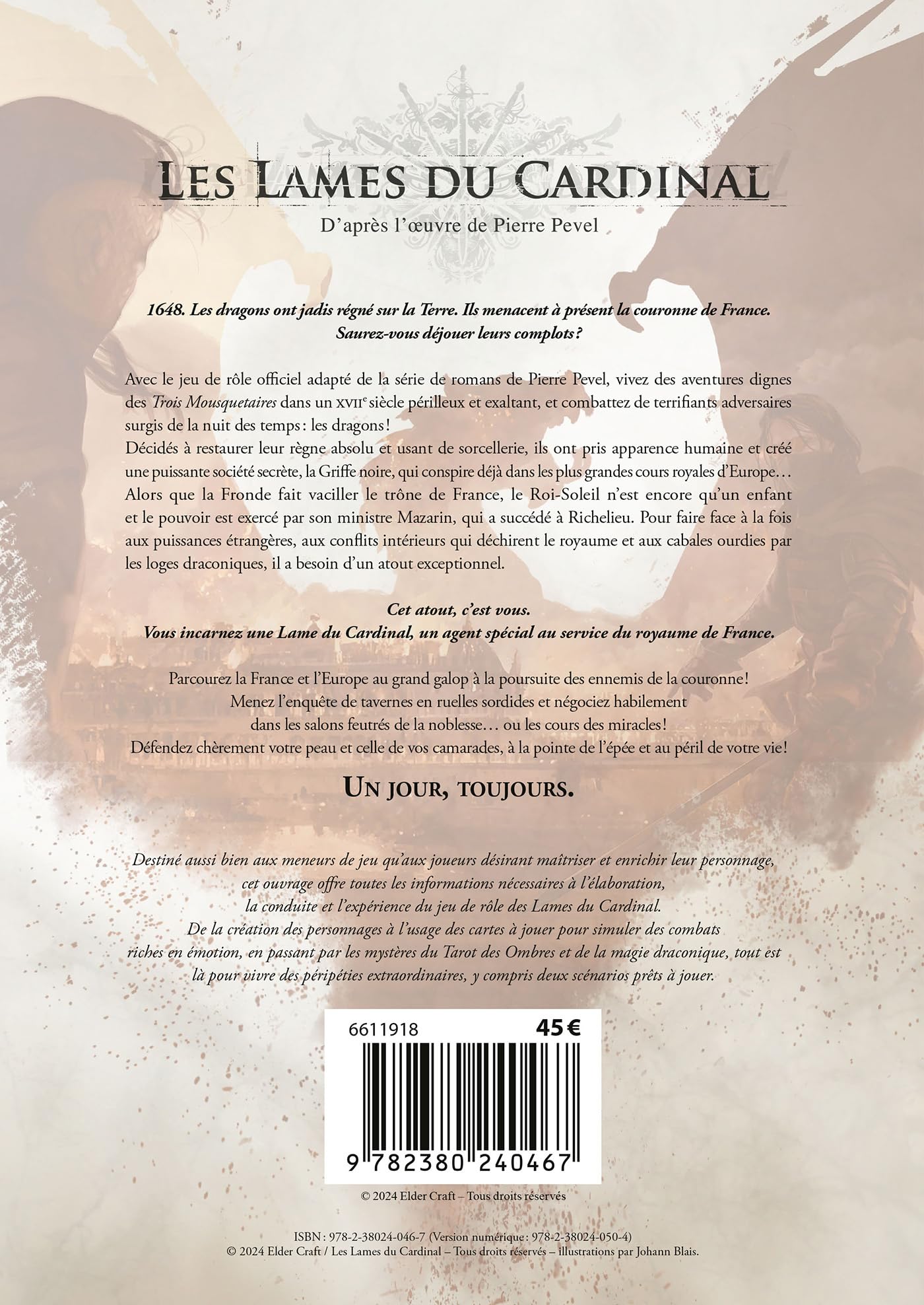 Les Lames du Cardinal - Le Jeu