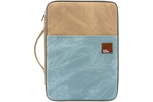 Mygreen Zipper Portfolio Organizer: Durable Document Bag and Note Pouch