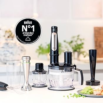 キッチン家電 BRAUN Multi Quick 7 7in1 Braun Multi Quick 7 Blender, Czarny, 21 cm : Amazon.pl: Dom