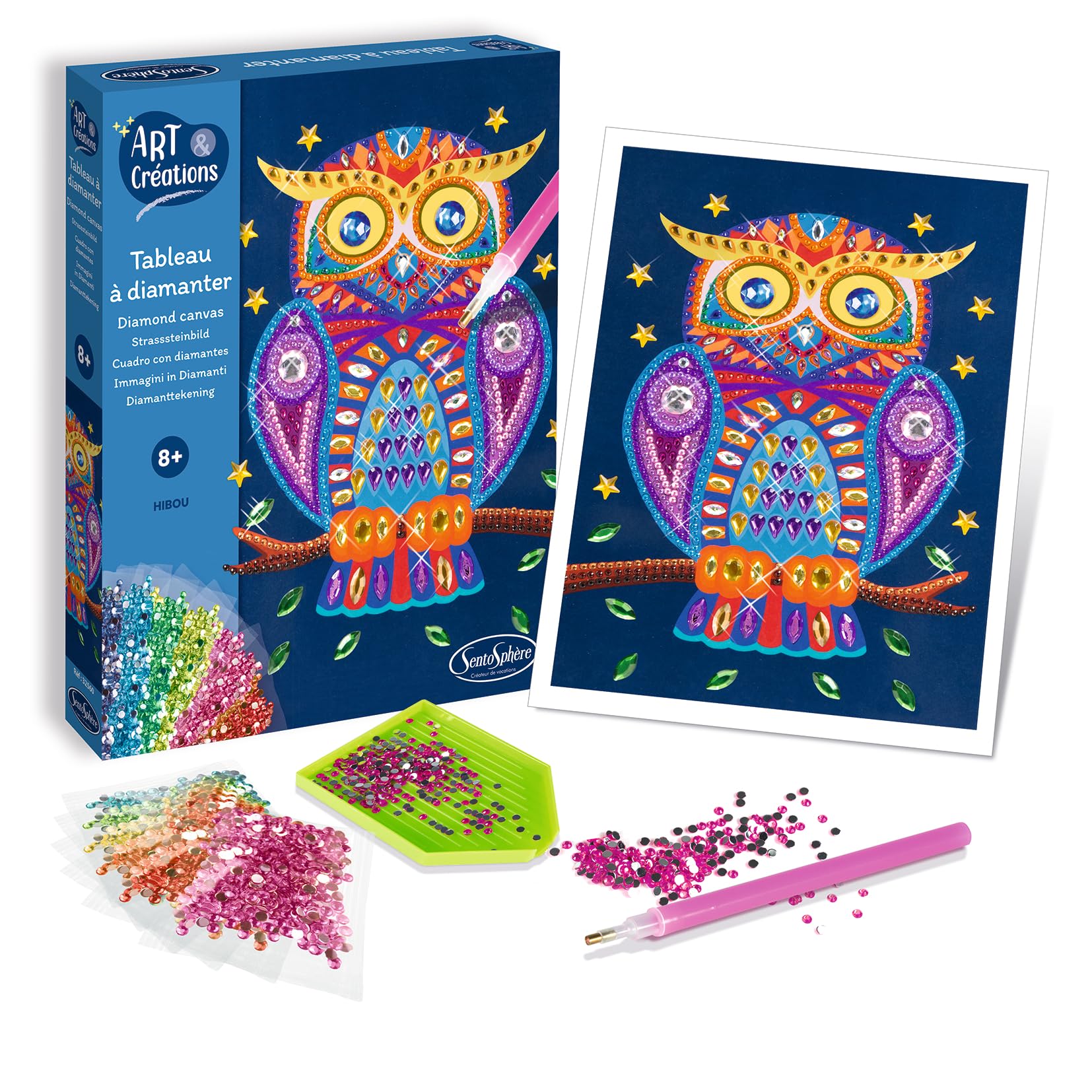 Sentosphere Diamond Painting Owl