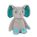 B. Toys - Plush Elephant Doll - Stuffed Animal Toy - Soft & Cuddly for All Ages - Machine Washable - Newborn + - Moony Miles