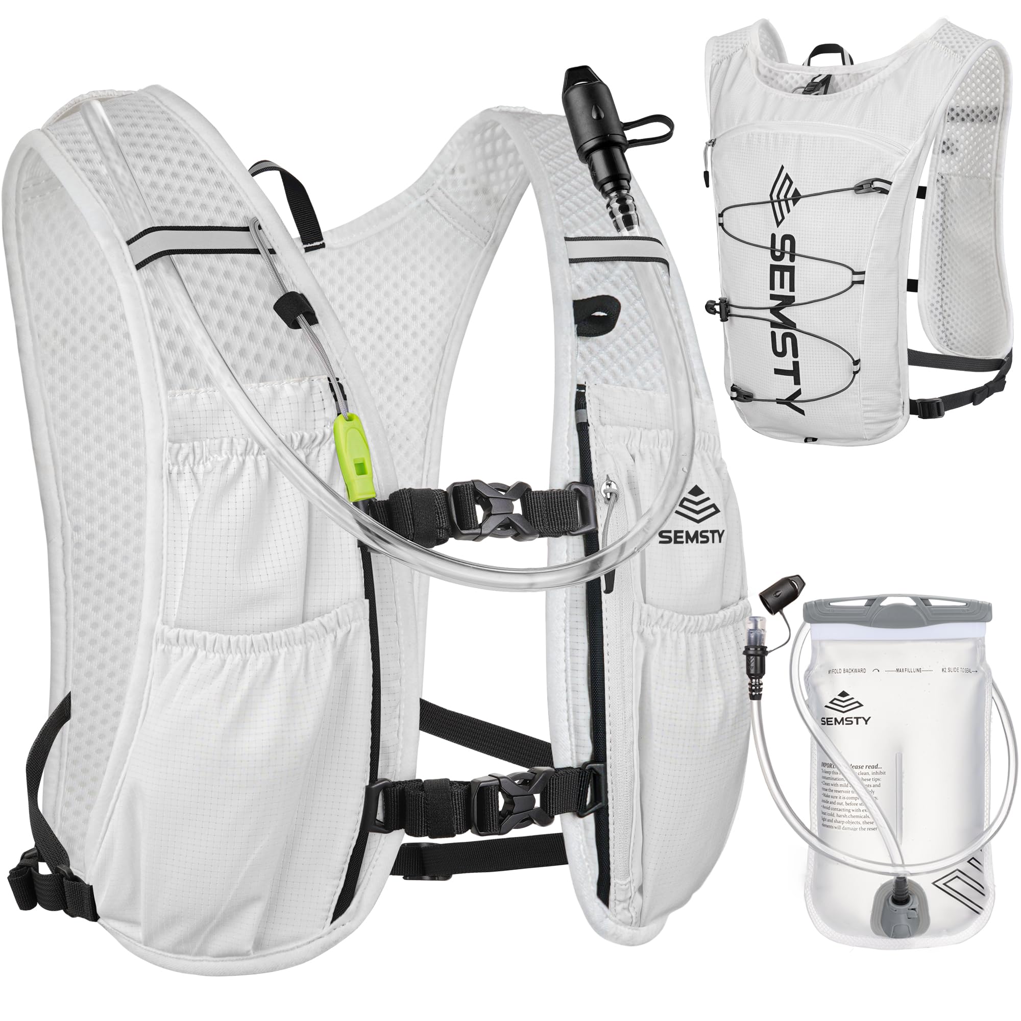 SEMSTY Running Hydration Vest
