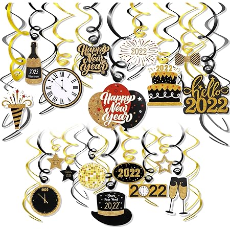 Howaf Neujahr 2022 Deko Silvester Deckenhanger Spiral Girlanden Schwarz Gold Silvester Hangedeko Wirbel 30stuck Frohes Neues Jahr Party Dekorationen Neujahrsdeko Silvester Deko 2022 Amazon De Kuche Haushalt Wohnen Howaf Neujahr 2022 Deko Silvester Deckenhanger Spiral Girlanden Schwarz Gold Silvester Hangedeko Wirbel 30stuck Frohes Neues Jahr Party Dekorationen Neujahrsdeko Silvester Deko 2022 Amazon De Kuche Haushalt Wohnen