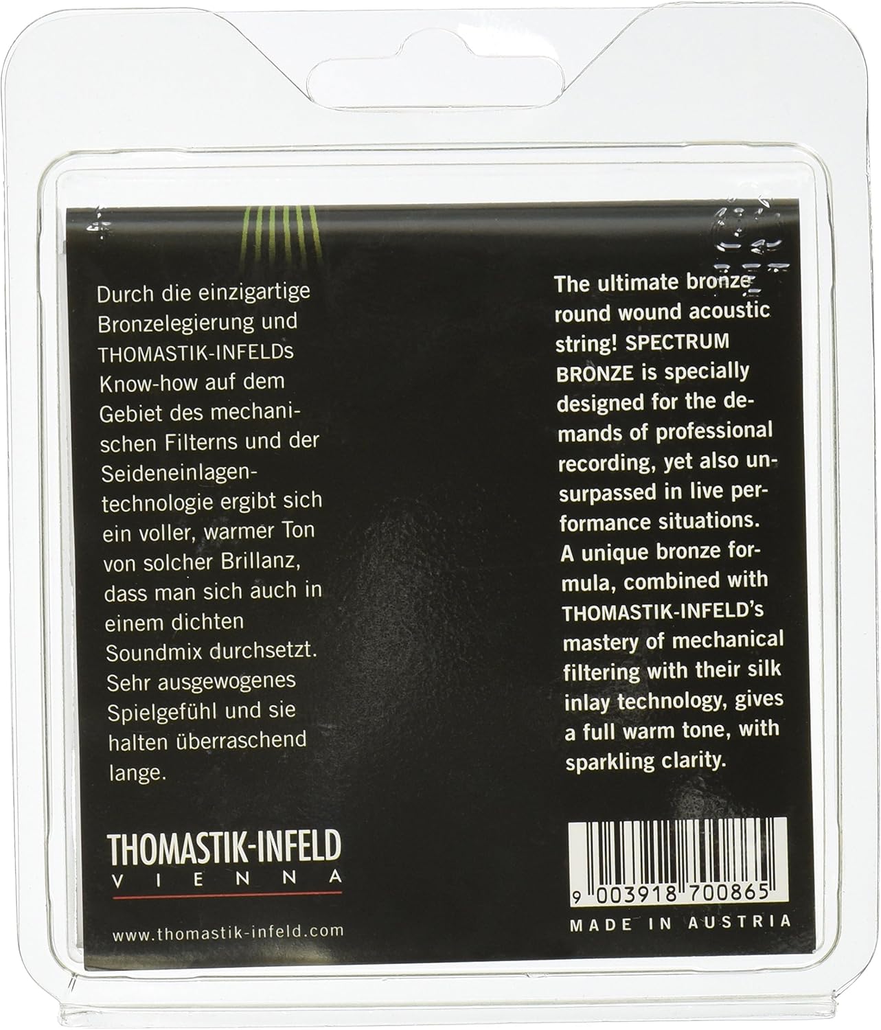 Thomastik SB112 Spectrum Bronze Guitar Set Med-Light