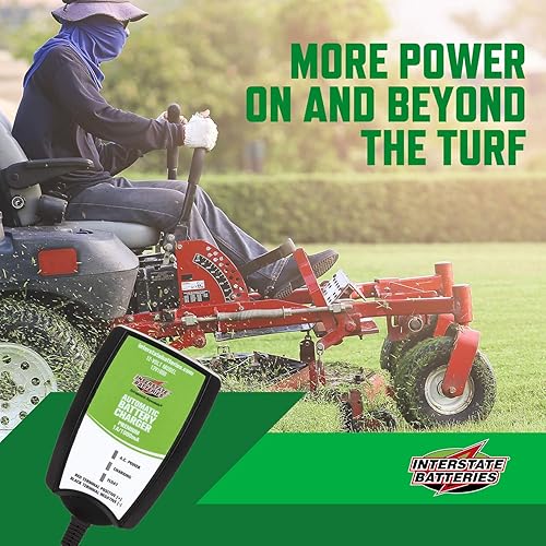 Miniatura 5 de Interstate Batteries Powersports - Cargador de batería de 1.0 amperios - Plomo ácido sellado o AGM - Motocicletas, ATV, Marina, motos de nieve,