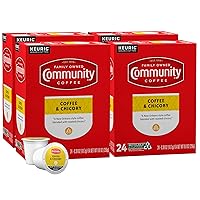 Vista 20 de Community Coffee Coffee & Chicory - 12 cápsulas de café, tostado medio oscuro, compatible con cafeteras Keurig 2.0 K-Cup, 12 unidades (paquete de 1)