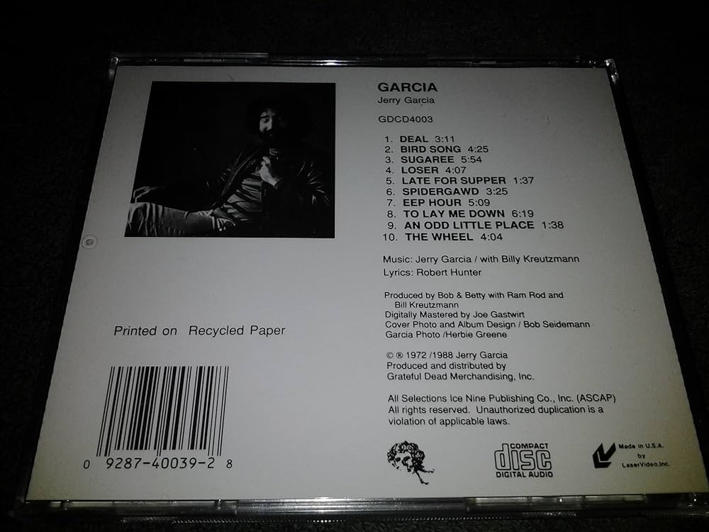 ■高音質USオリジナル盤■JERRY GARCIA / ジェリーガルシア■Gar □高音質USオリジナル盤□JERRY GARCIA / ジェリーガルシア□Gar