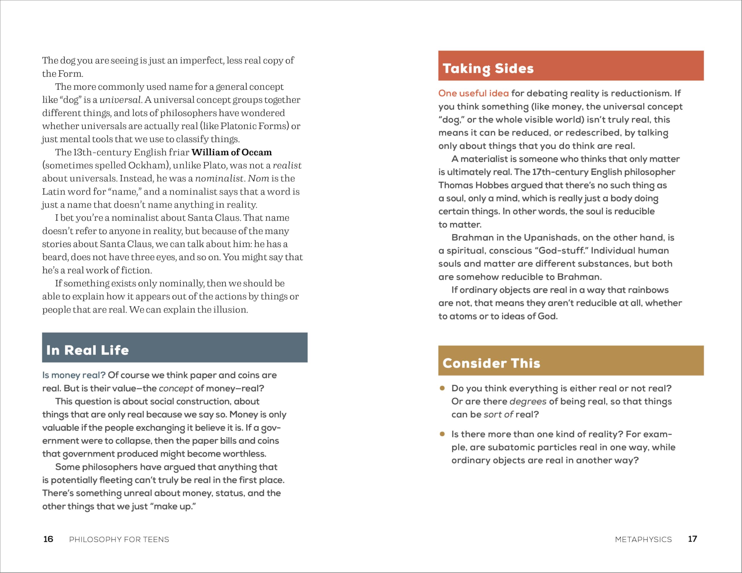 Philosophy for Teens: Core Concepts and Life's Biggest Questions Examined