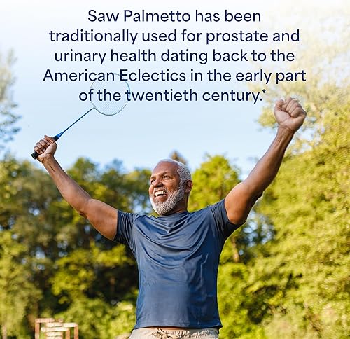 Miniatura 4 de Saw Palmetto - 450 mg, apoya la salud de la próstata y urinaria, 200 unidades de Puritan's Pride