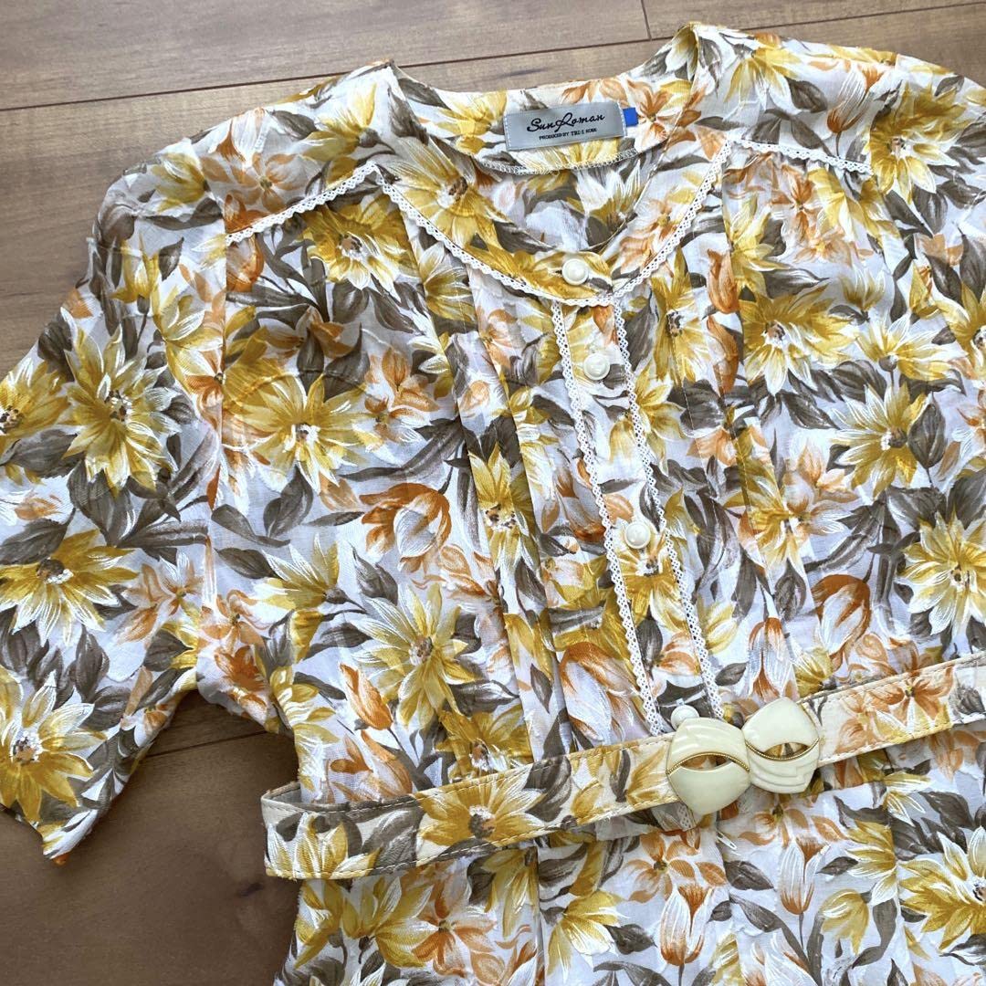 希少！　金子功のワンピース絵本　絶版本　昭和　ワンピース　花柄 希少！ 金子功のワンピース絵本 絶版本 昭和 ワンピース 花柄