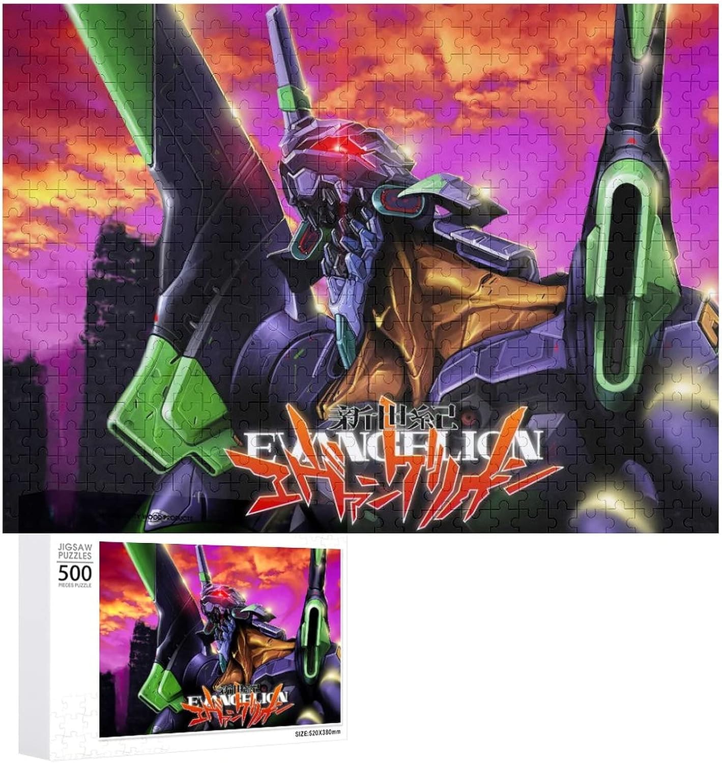 ミサト ジグソーパズル】新世紀エヴァンゲリオン ジグソーパズル 葛城