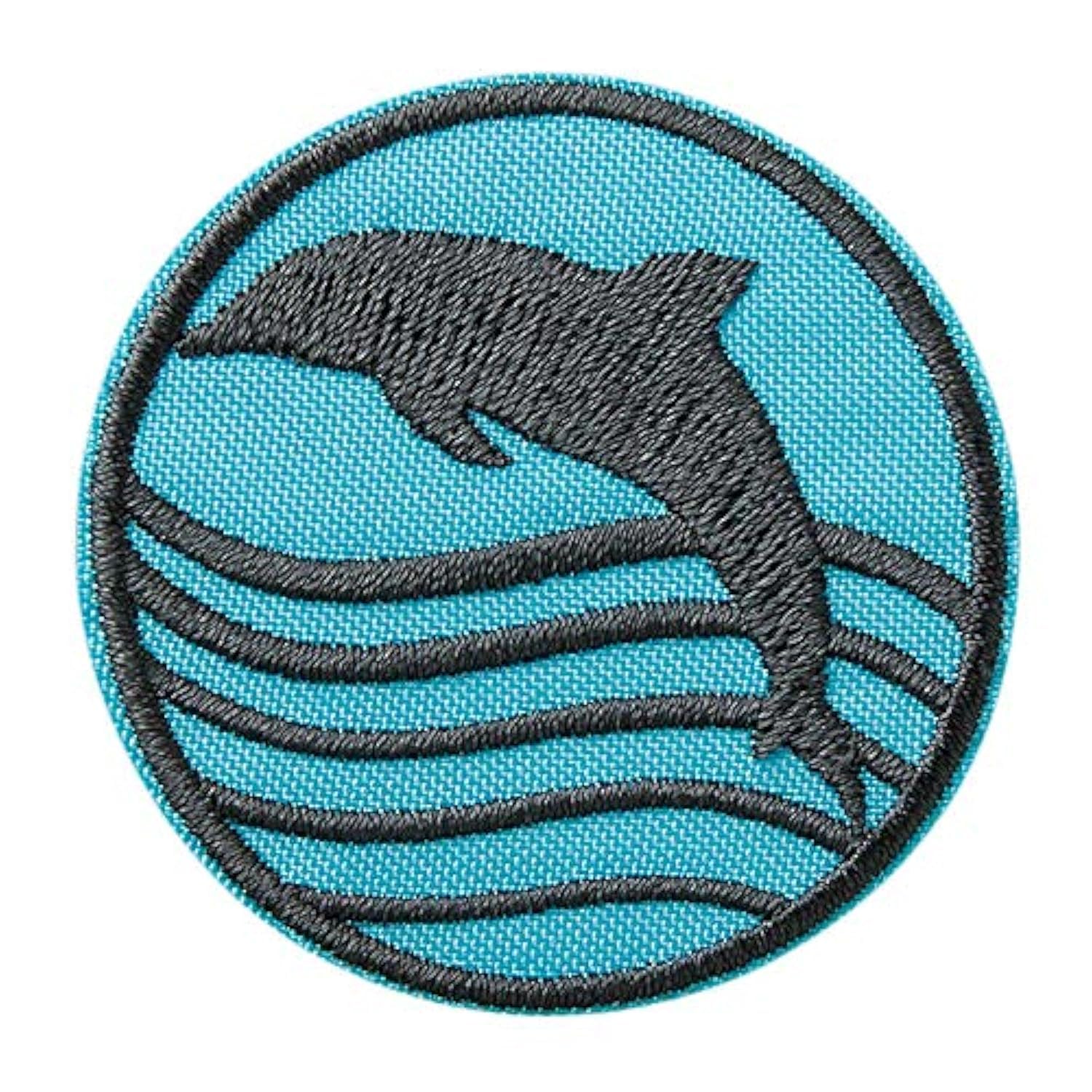Mono Quick Recycled patch applications, iron-on patch, made from recycled PET bottles, think green (14124 - dolphin)-image-13