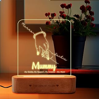ZOCI VOCI Mother’s Day Gift for Mom | Personalized Gift for Mother | Custom Photo LED Lamp Unique Birthday Gift for Mom | ... Price In India
