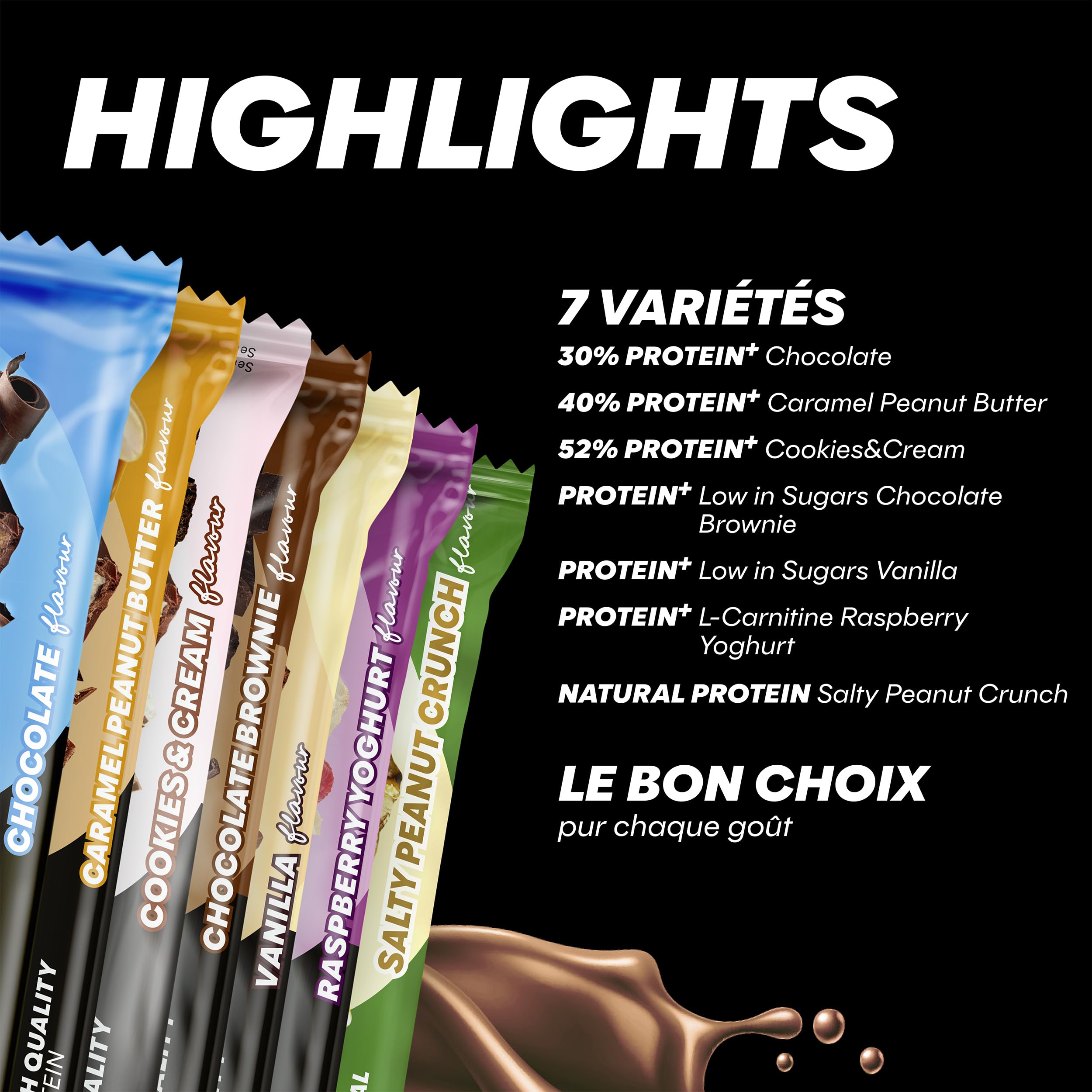 Powerbar - Protein Multiflavour Box - 14 barres Powerbar - Boîte assortie