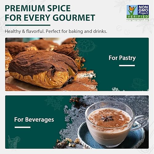 Miniatura 5 de Soeos Anís de estrella entera orgánico de 4 onzas 402oz anís entero vainas de anís estrellado chino semillas de anís entero semillas de anís