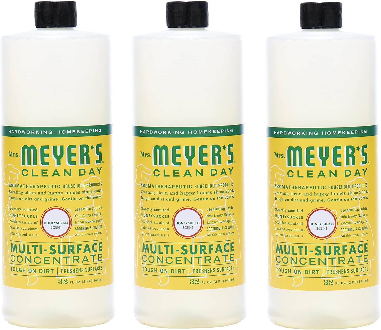 Mrs. Meyer'S MultiSurface Cleaner 32 Oz, (Pack of 3
