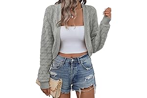 Womens Cropped Cardigan Boleros for Dresses- Perfect Layering Piece for Any Outfit