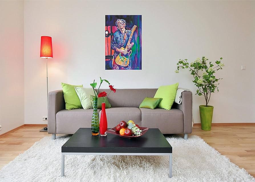 keith richards (VERY RARE TEST!!送料込み） Amazon.com: Scorpio Posters Keith Richards - by: David Lloyd