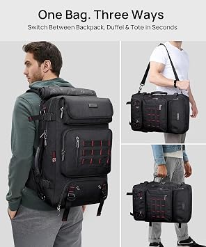 WITZMAN Carry on Travel Backpack for Men Airline Approved Fits 16