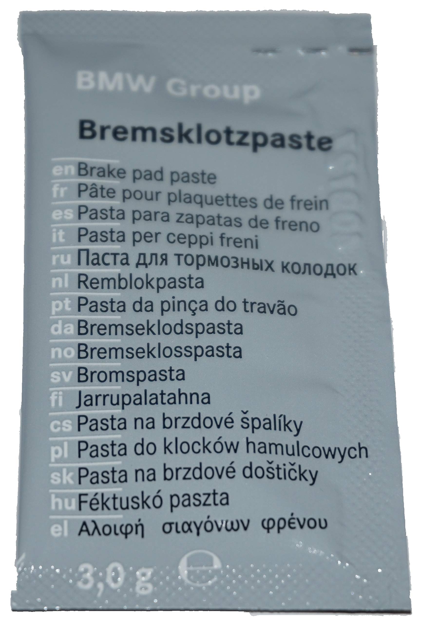 Pasta De Cobre Y Zinc Para Pastillas De Freno BMW – Original 83192158851, Bote Pequeño Pero Eficaz
