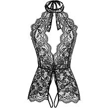 Ababoon Women One Piece Lingerie Lace Sexy Baby Dolls Teddy Sleepwear