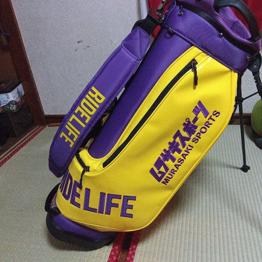 Amazon.co.jp: キャディバッグ ムラサキスポーツ50周年記念限定200個