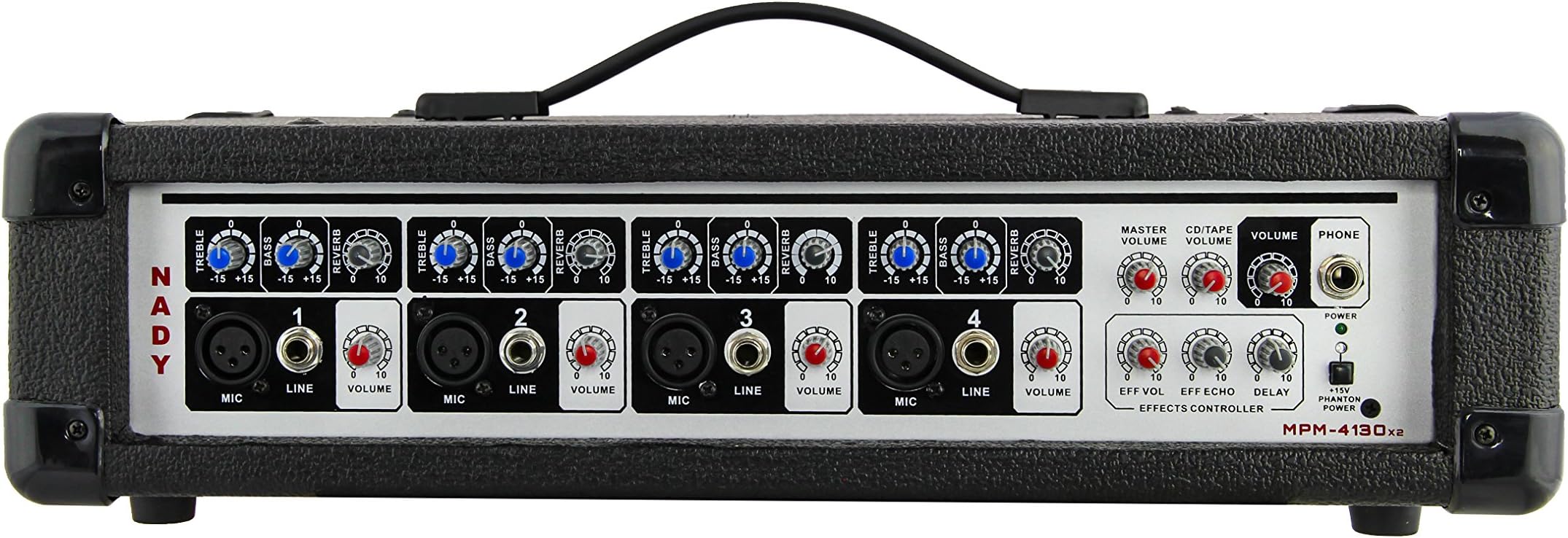 Nady MPM-4130X2 4-Channels 160-Watt Powered Mixer