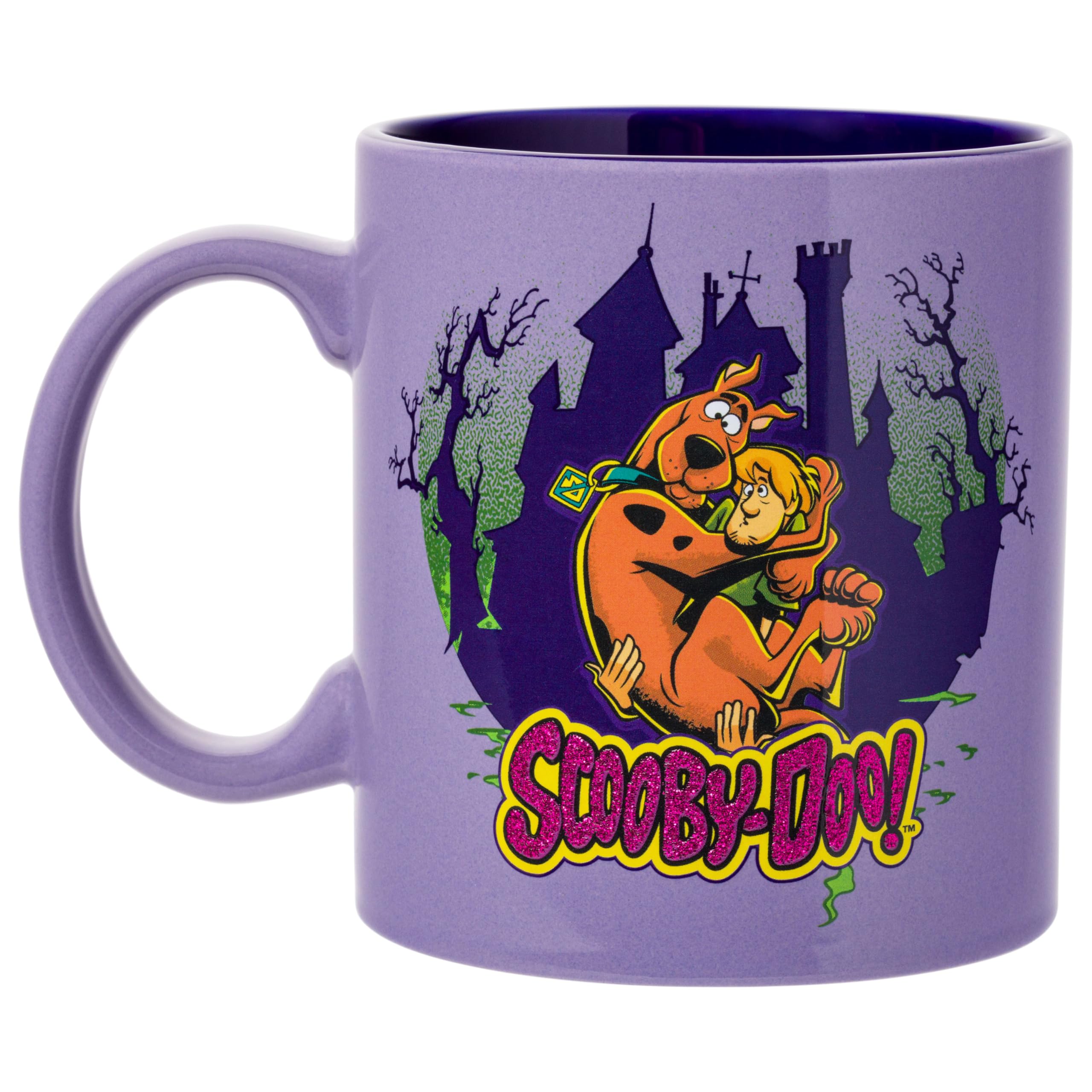 Silver Buffalo Tazza in ceramica Scooby Doo House Silo Scoob Hug Glitter 590 ml