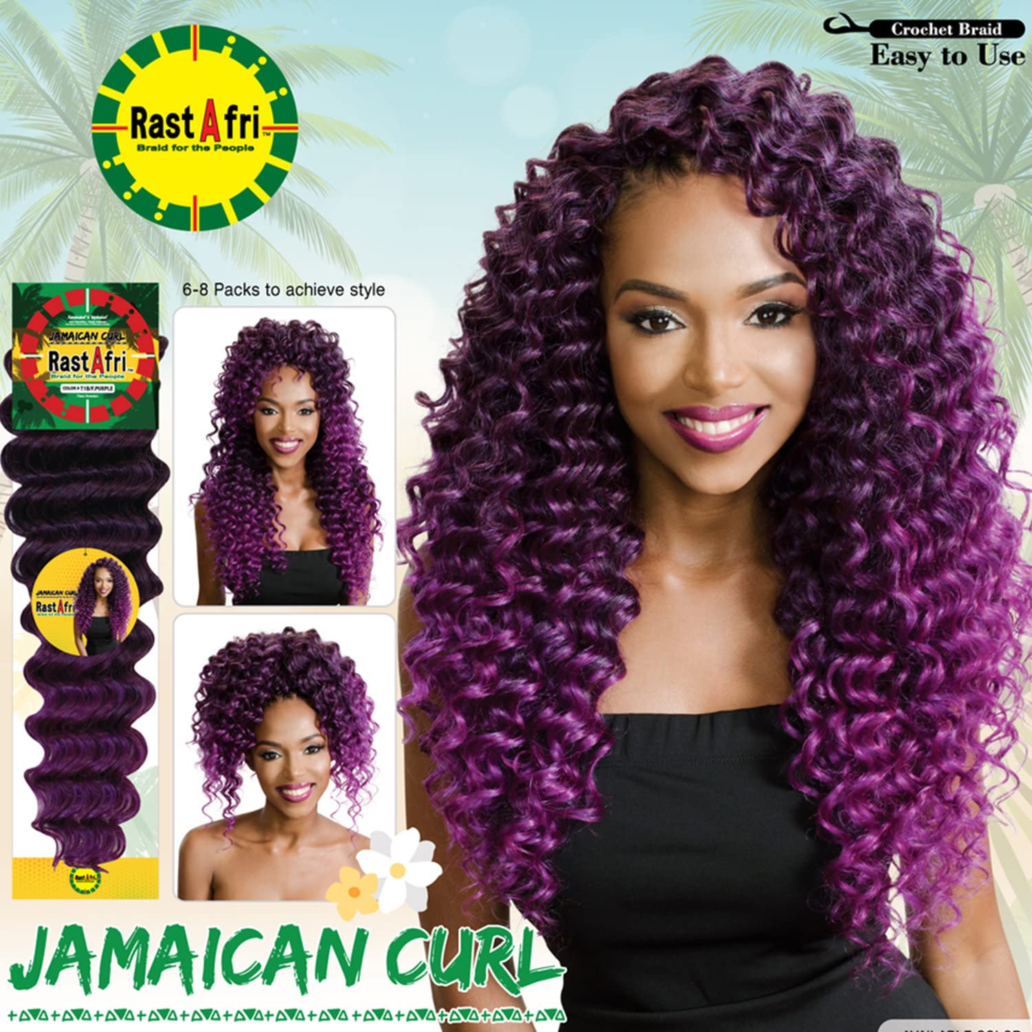 Amazon.com : RastAfri Jamaican Curl 18