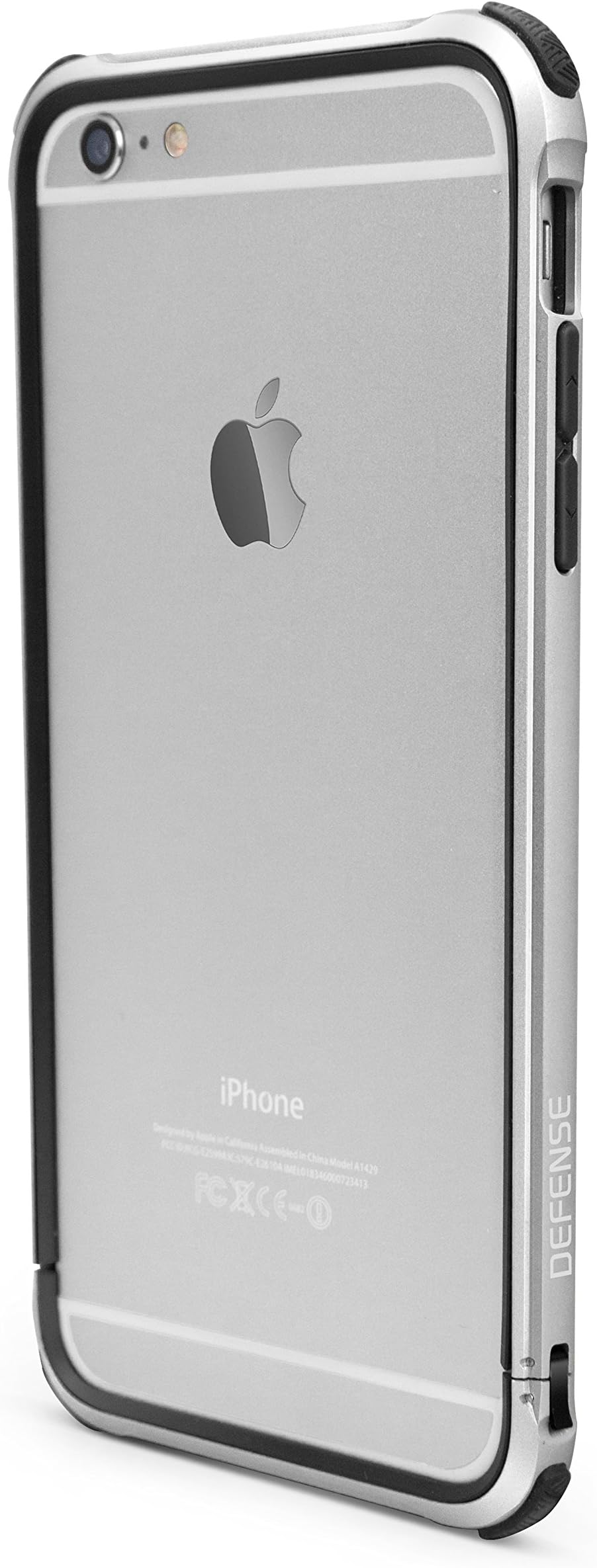 X-Doria iPhone 6 Plus ONLY Defense Gear Military Grade Drop Tested Rugged Case, Silver (Not for iPhone 6s Plus)