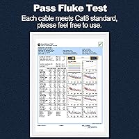 Vista 6 de Cable Ethernet Cat8 a granel de 650 pies Redondo S/FTP para exteriores e interiores, Cable de red LAN Cat8 de alta velocidad, 40 Gbps 2000 MHz, negro