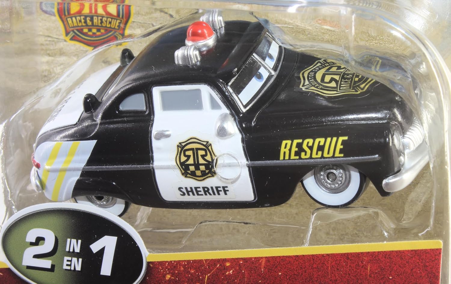 Disney Cars 2025 Color Changers Radiator Springs Race & Rescue Sheriff