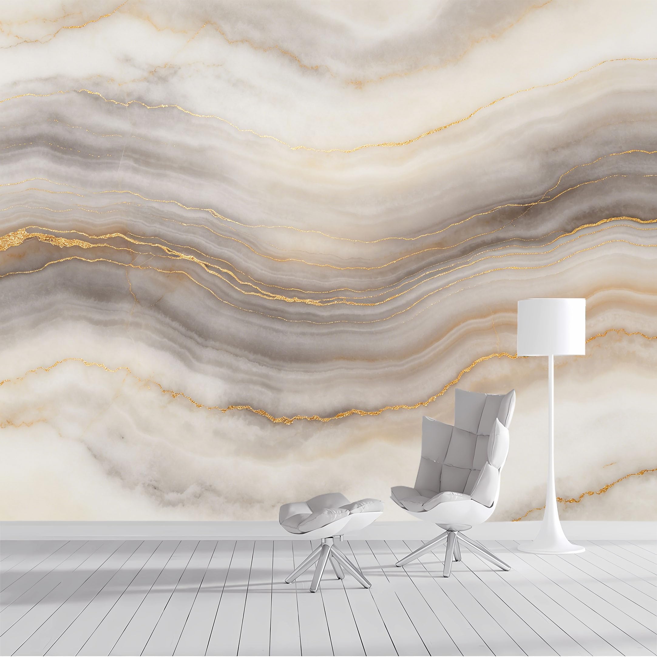 Custom Size Wall Mural Abstract Geode Agate Gold Veins Textured Marble Effect SelfAdhesive Wall Fabric Removable Peel and Stick Wallpaper Wall Decor for Living Room Bedroom Bathroom