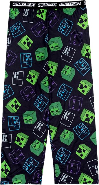 Minecraft Kids Pajama Pants, Soft & Cute for Kids