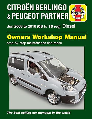 Citroën Berlingo &amp; Peugeot Partner Diesel &mdash; front cover