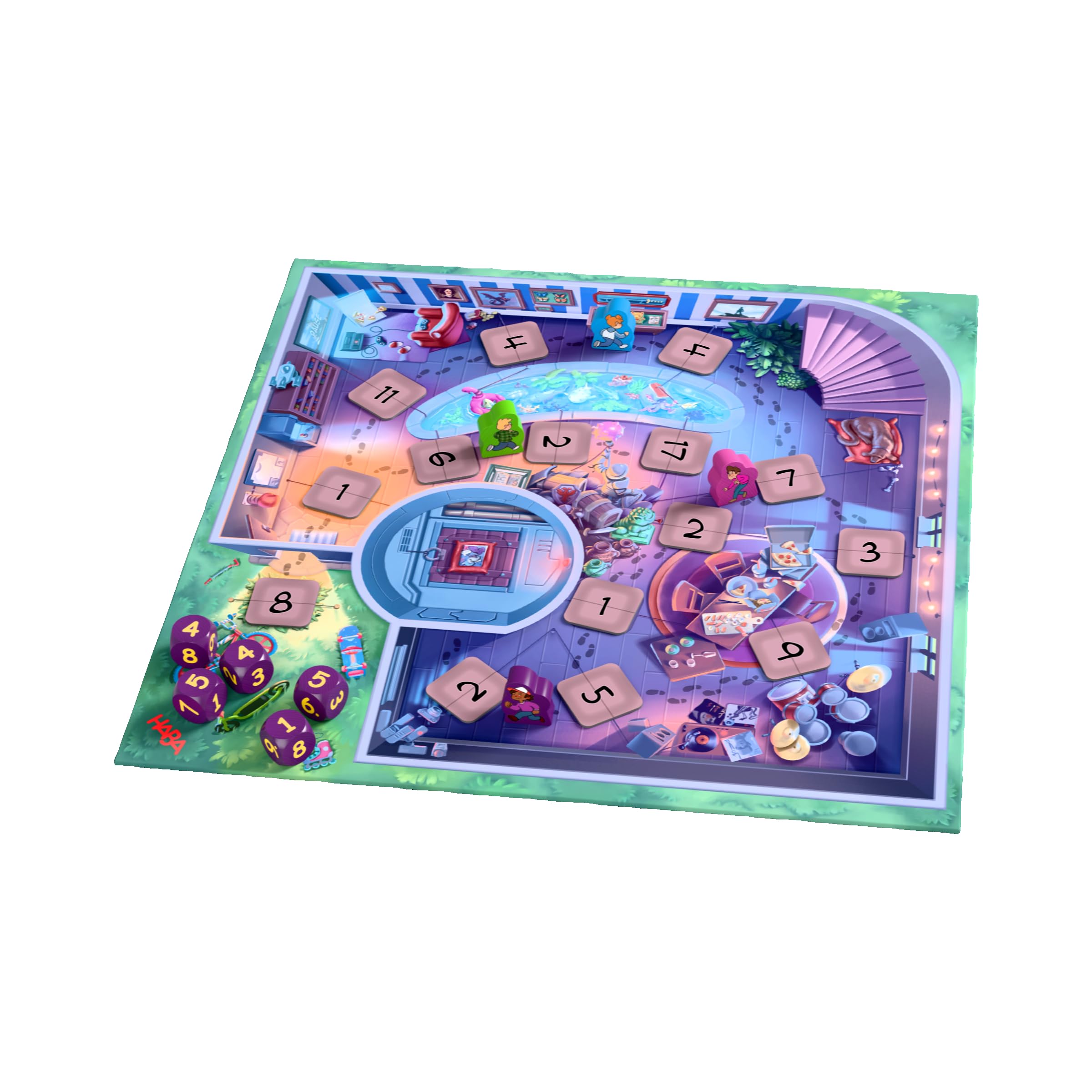 HABA 2012183004 - Código Secreto 13+4, Juego Infantil de Mesa de cálculo. Más 8 años