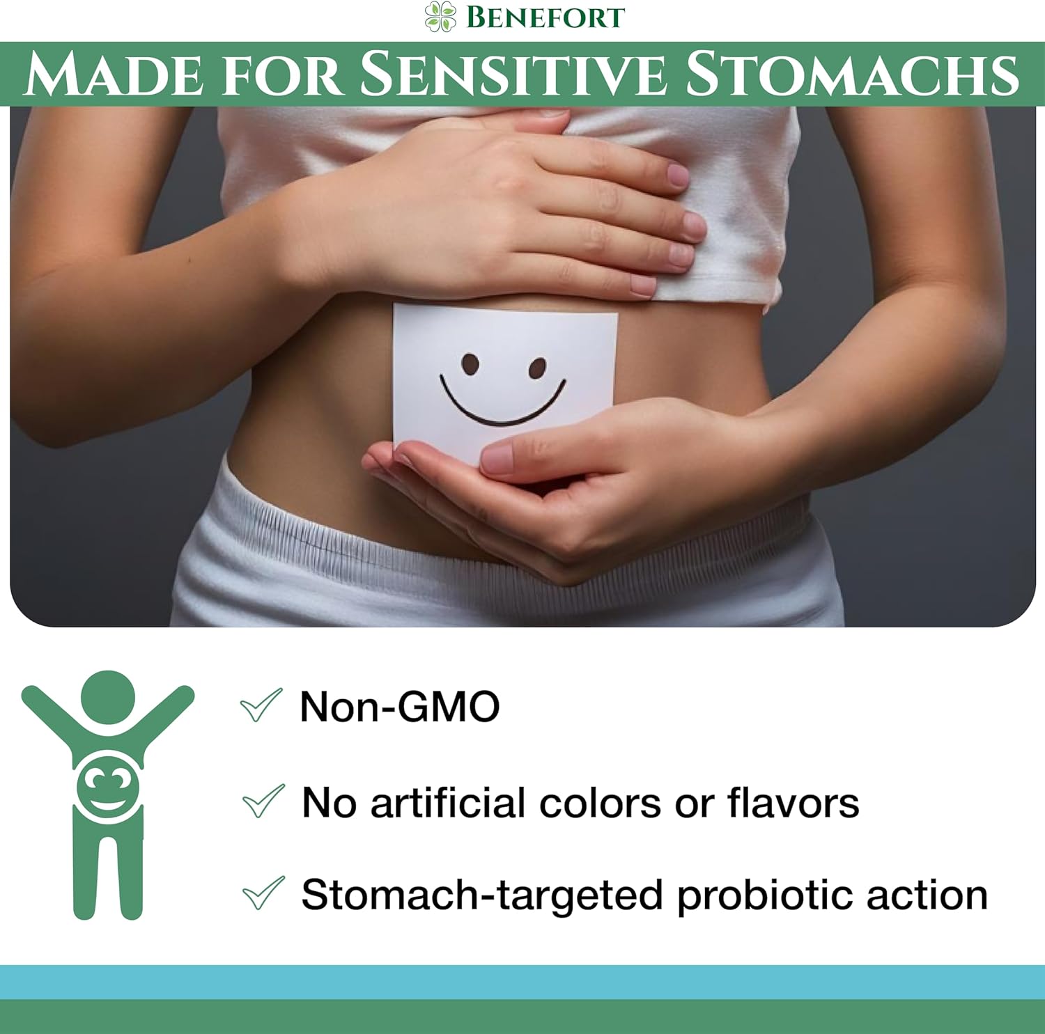 Gut Heal Advanced Digestive Probiotic Powder | H Pylori Lactobacillus reuteri DSM17648 | 60 Billion CFU Soothe Acidity, Bloating & Indigestion | Pylopass®Gastro-AD Formula | 30 Daily Sachets