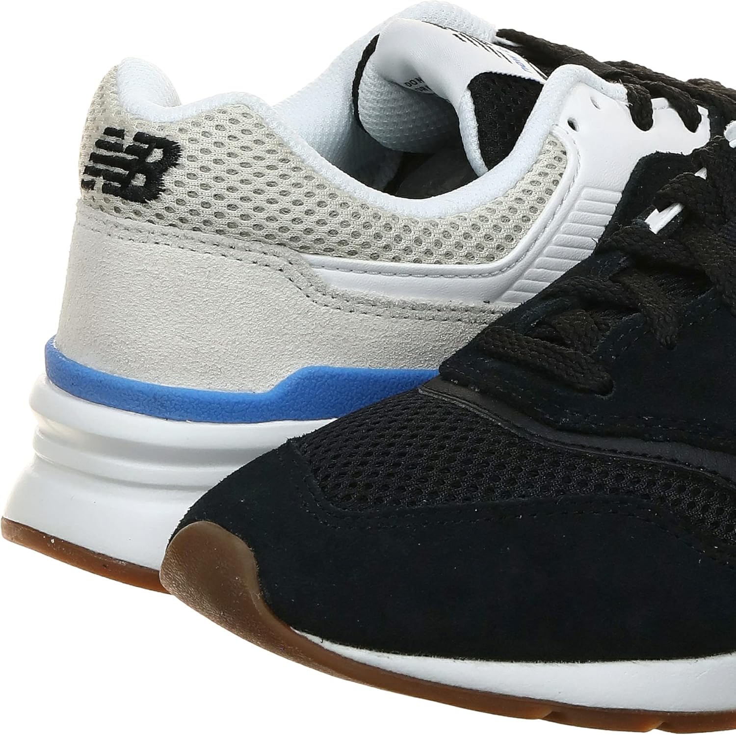 New Balance Men's 997H V1 Sneaker, Black/Sea Salt, 4 M - Image 3