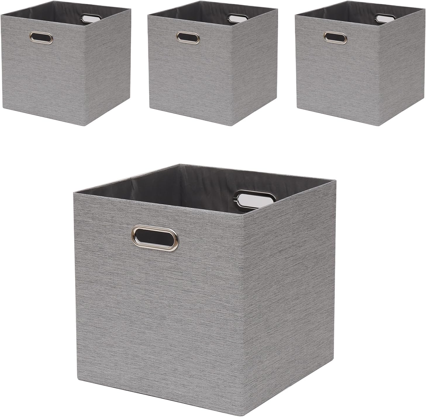 Fboxac Collapsible Organization Basket Fabric Foldable Box