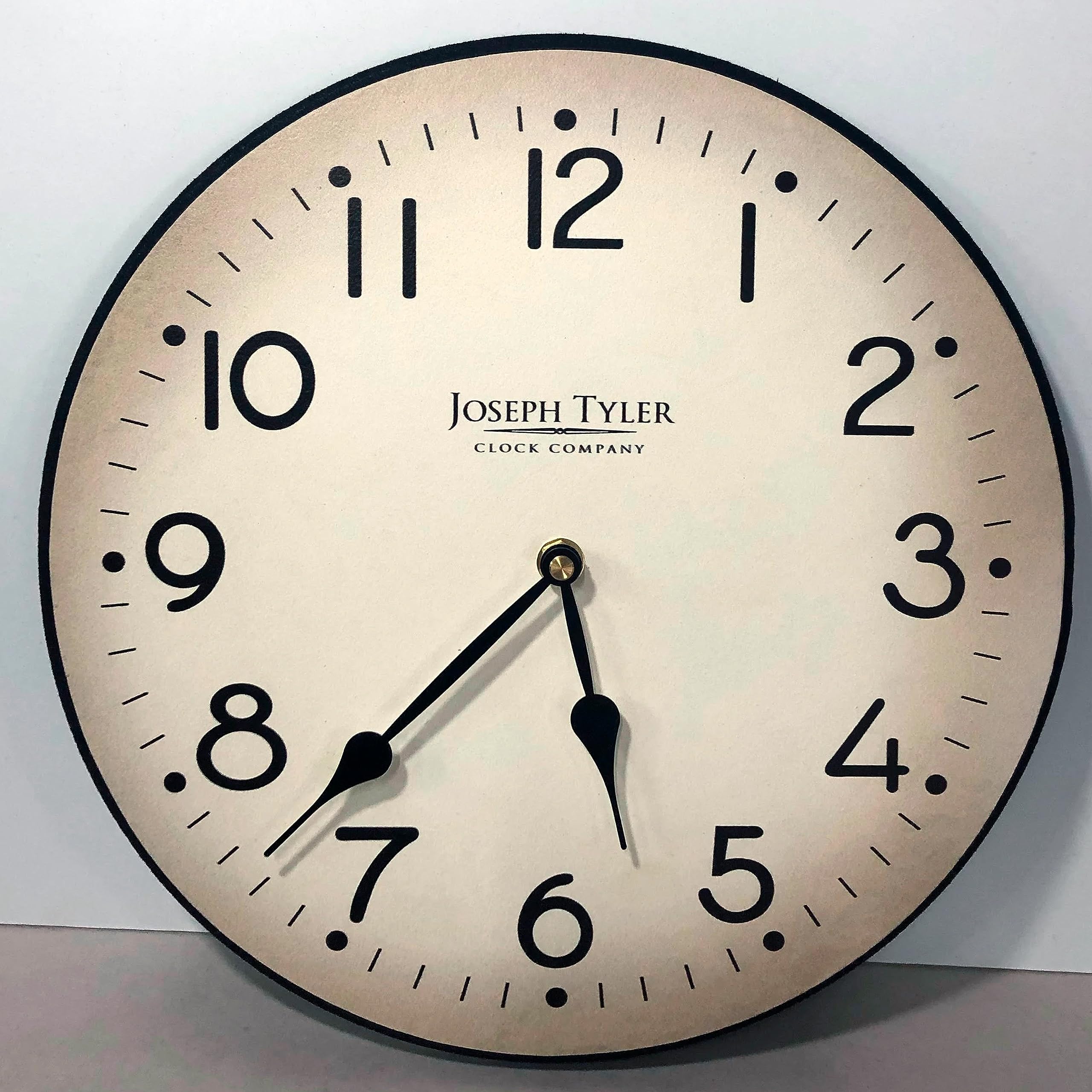 Rochester Wall Clock | Ultra Quiet Quartz Mechanism | Hand Made in USA Beautiful Crisp Lasting Color | Comes in 8 Sizes | 12-Inch
