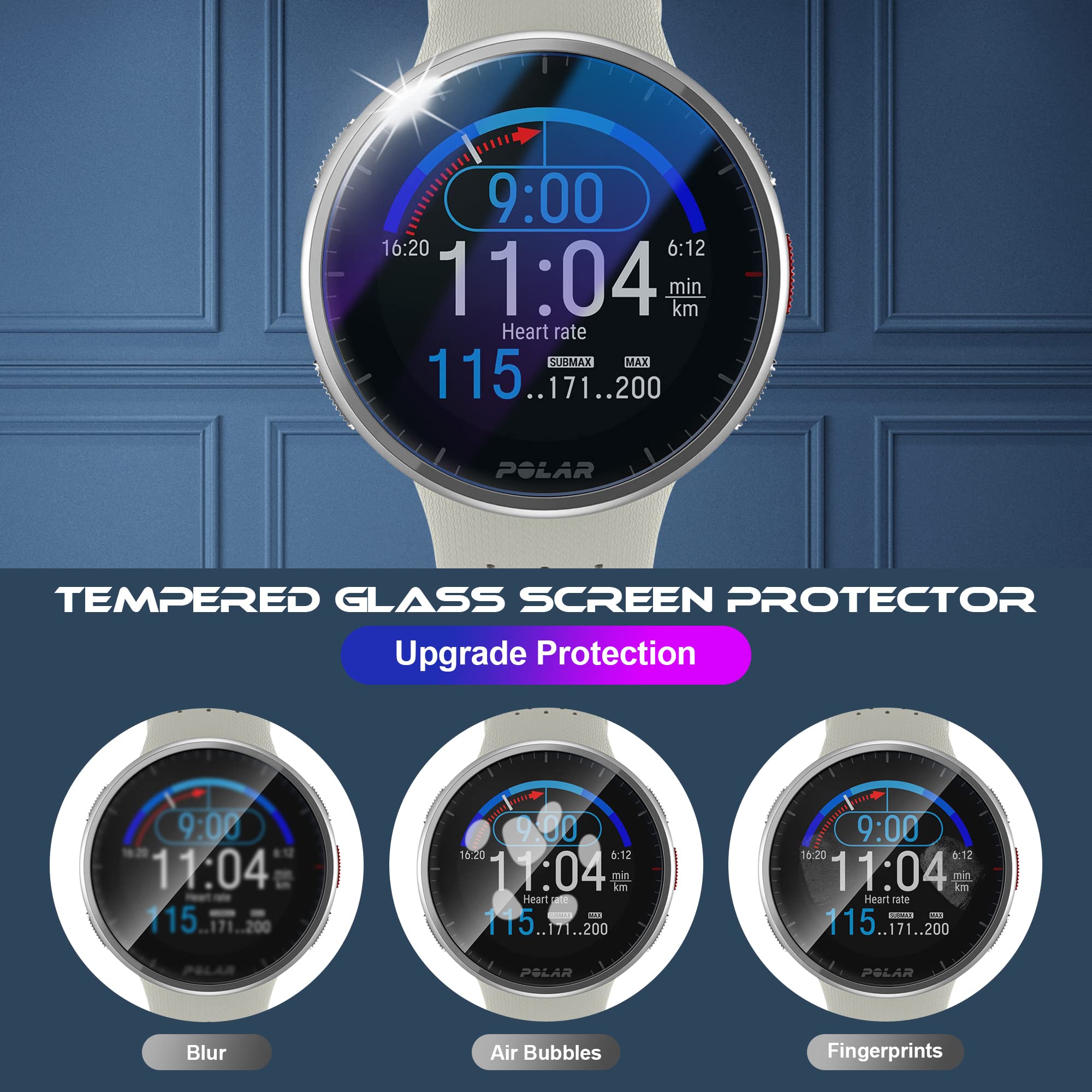 Polar Pacer Pro Screenprotector Glas - Review
