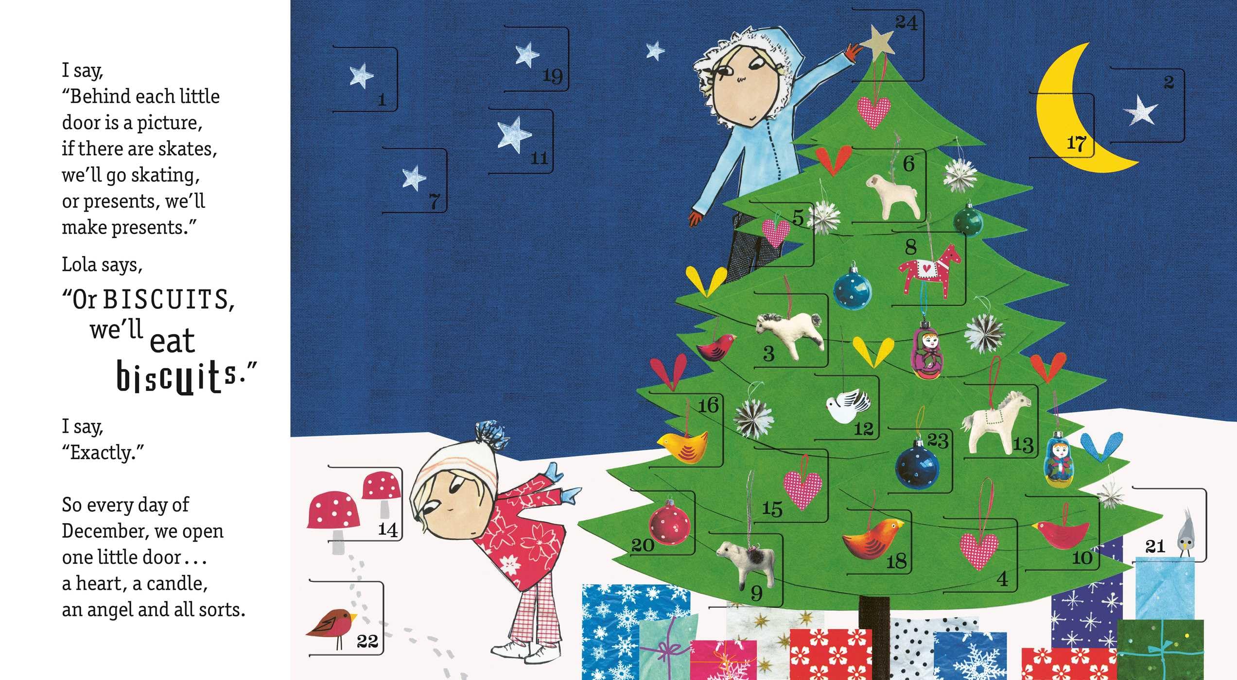 I am Wishing Every Minute for Christmas: Start your Christmas countdown with Charlie and Lola!