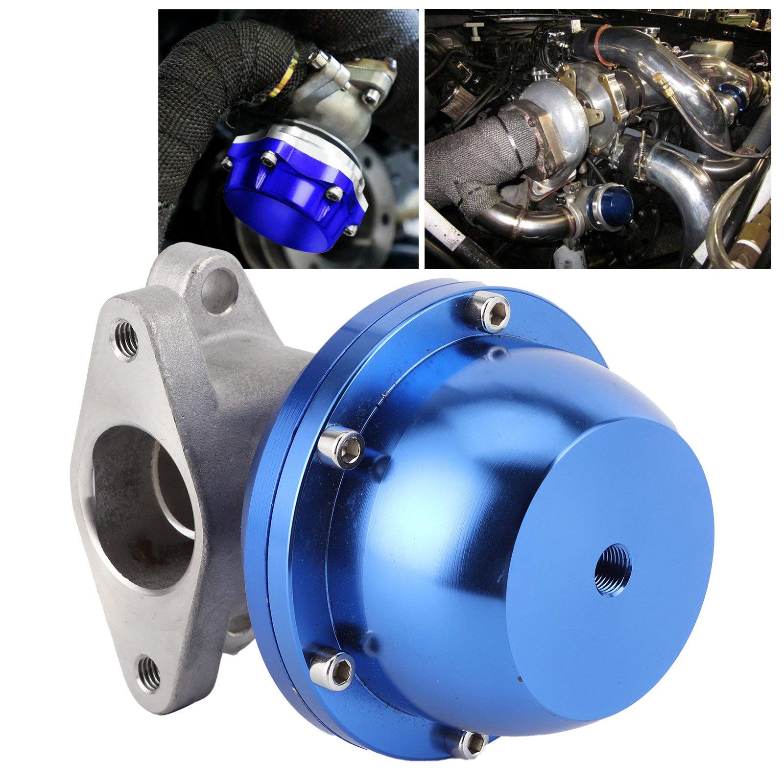 38mm / 1.5in Kit Wastegate esterno Guarnizione anello di scarico in ghisa per collettore turbocompressore, a turbina,Turbo e accessori