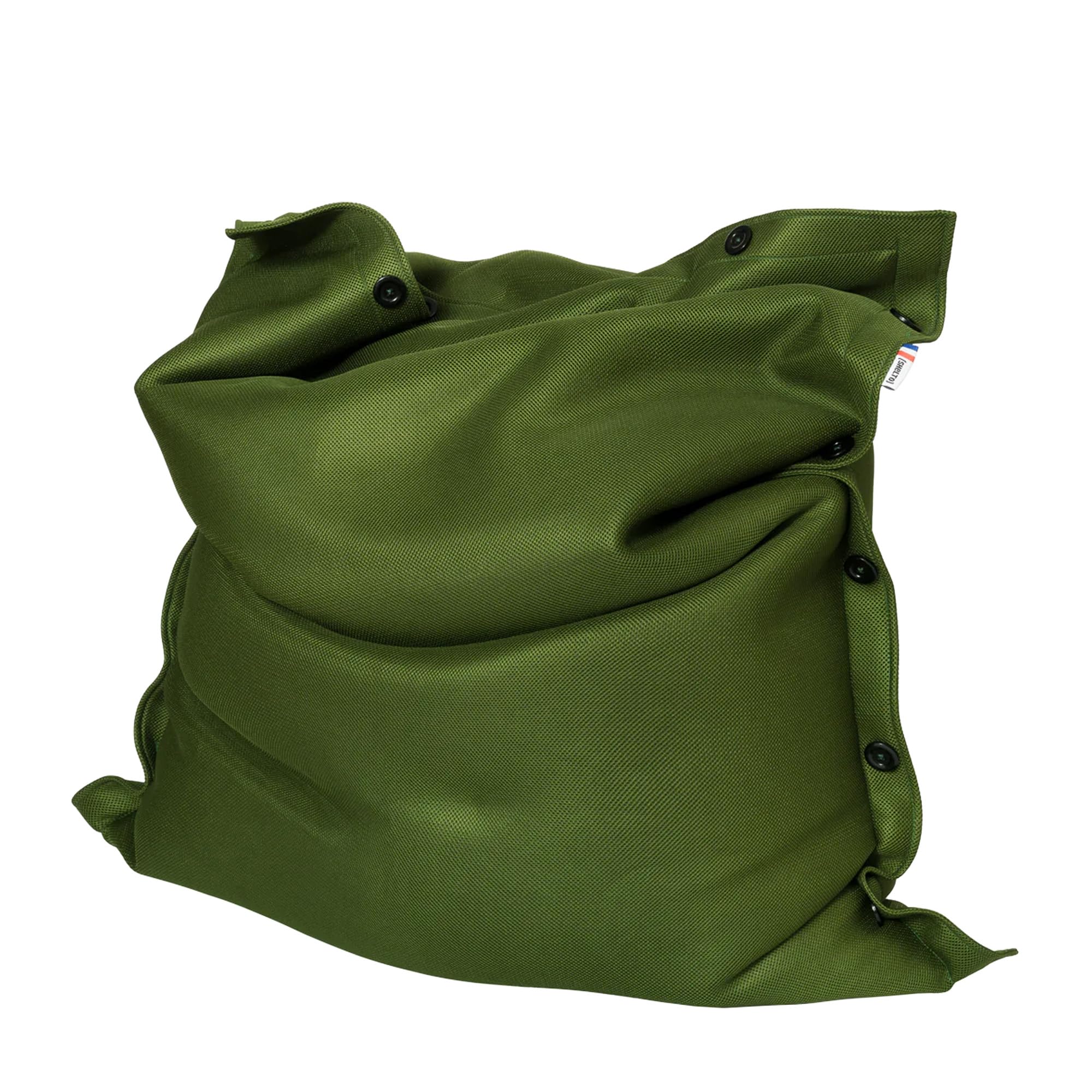 Pouf Géant Tissu Mesh3D Garden 125 X 175 - Polyester - Housse Lavable - Fabriqué en France