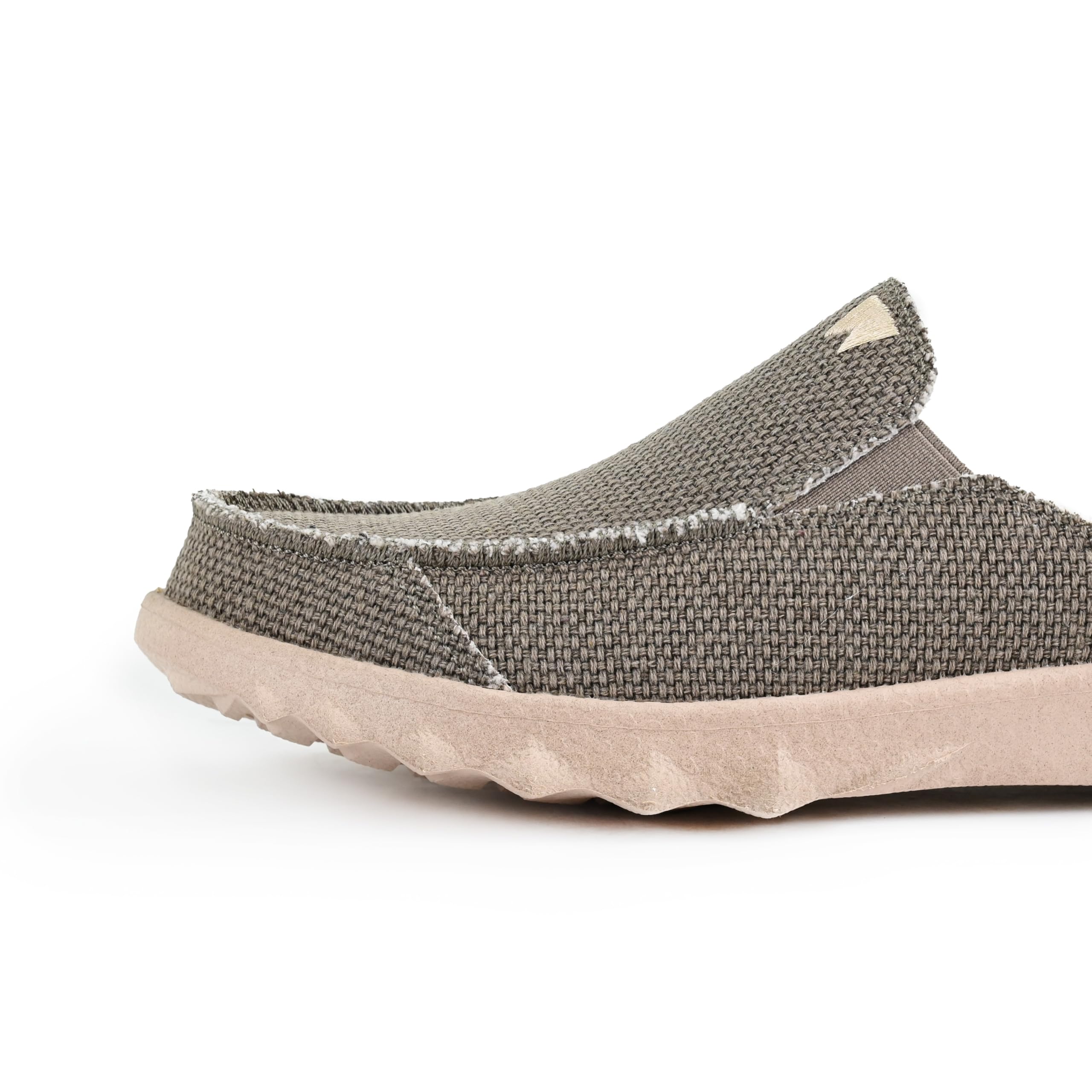 Kickback Chaise Classic Mules da Uomo Senza Tallone – Zoccoli in Tela Casual Slip‑On – Scarpe Estive Comode per Interni ed Esterni, Spiaggia e Viaggio con Suola Antiscivolo