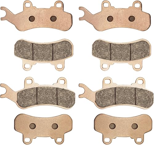 Pastillas de Freno Delanteras y Traseras Sinterizadas para Can Am Maverick X3 Sport/Trail 800/1000 2017-2021 Defender 6x6/Max/Pro
