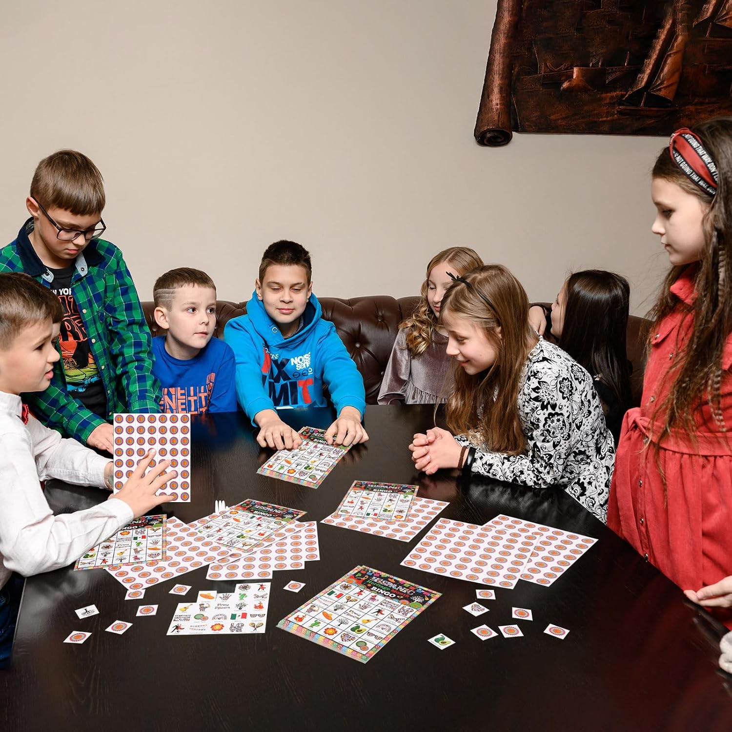 Liliful 35 Pcs Hispanic Heritage Month Bingo