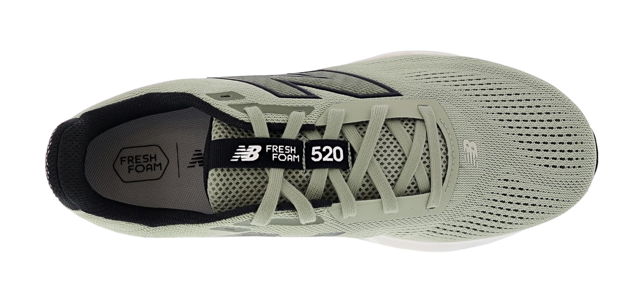 New Balance Fresh Foam 520 V9 - Tenis de Correr para Hombre, Serpiente Liguero, Oliva Oscuro, Negro, 42 EU
