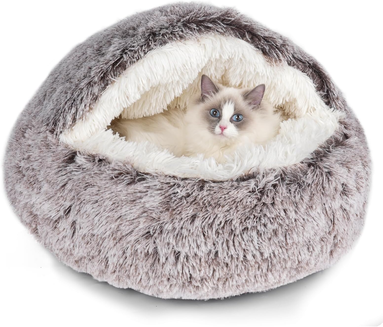 Qianchilang Cat Beds & Dog Bed with Cover Cave, Dog Beds