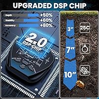 Vista 2 de DR.ÖTEK Detector de metales para adultos, impermeable, kit de detector de oro profesional con mayor precisión, bobina IP68 de 10 pulgadas, 5 modos